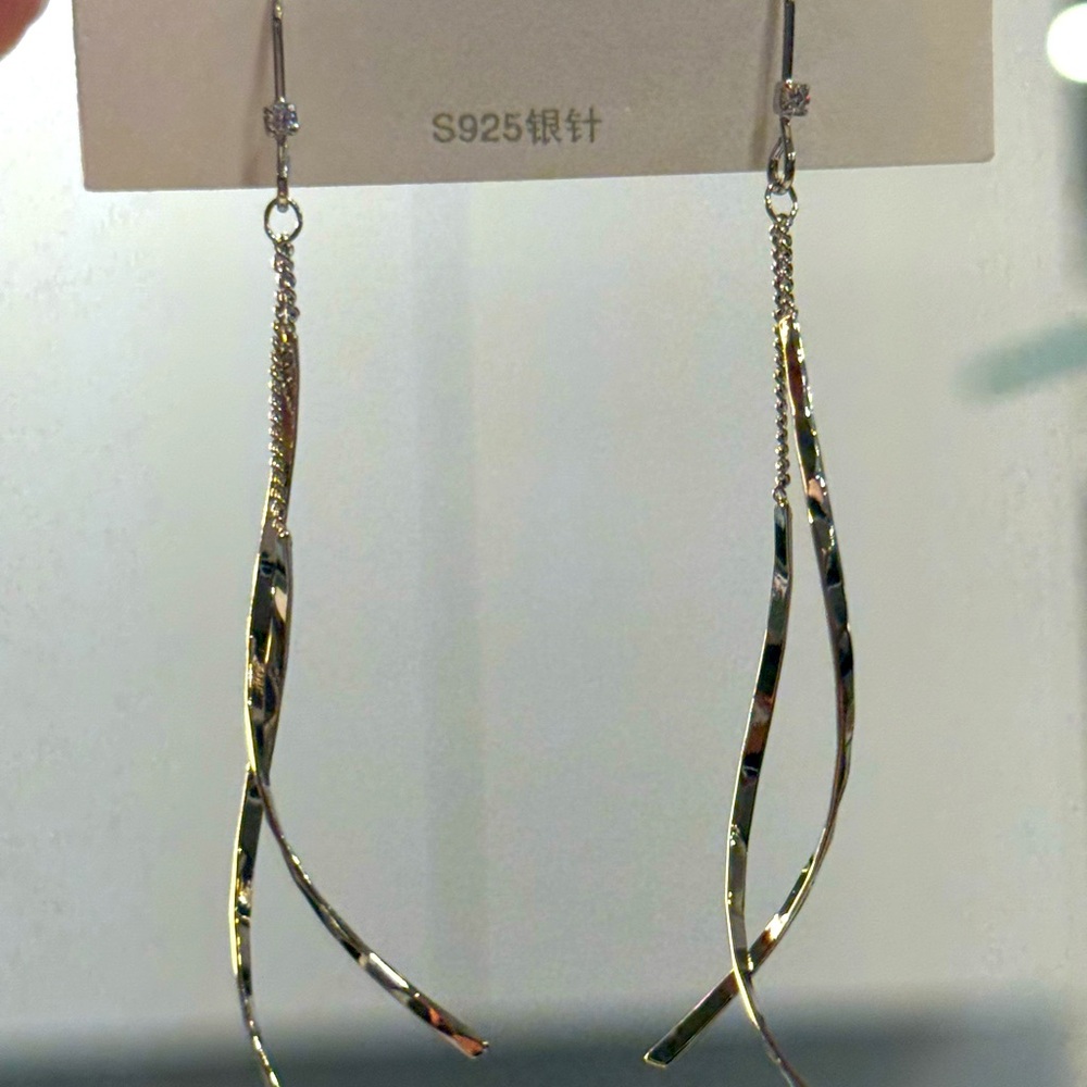 Elegant Silver Dangle Earrings